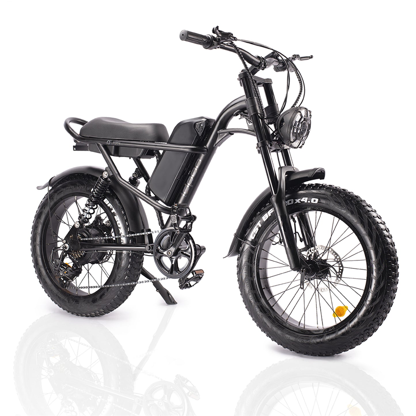 IDPOO IM-J1 20" Fat Tires Electric Bike 750W Brushless Motor 48V 15Ah Battery