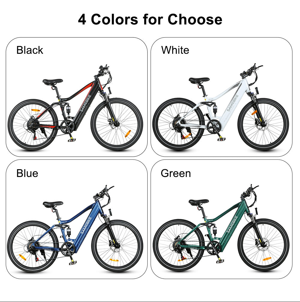 SAMEWAY XD26-II Hybrid Electric Mountain Bike 750W Motor 48V 14AH Battery