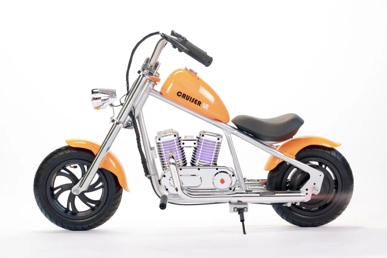 HYPER GOGO Cruiser 12 Plus Electric Motorcycle Kids 160W Motor 24V 5.2AH Battery