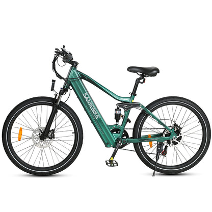 SAMEWAY XD26-II Hybrid Electric Mountain Bike 750W Motor 48V 14AH Battery