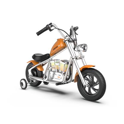 HYPER GOGO Cruiser 12 Plus Electric Motorcycle Kids 160W Motor 24V 5.2AH Battery