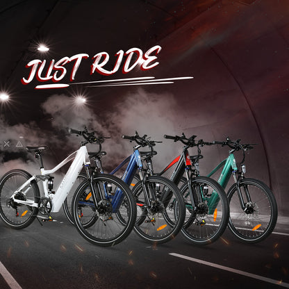 SAMEWAY XD26-II Hybrid Electric Mountain Bike 750W Motor 48V 14AH Battery
