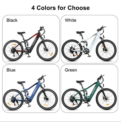 SAMEWAY XD26-II Hybrid Electric Mountain Bike 750W Motor 48V 14AH Battery